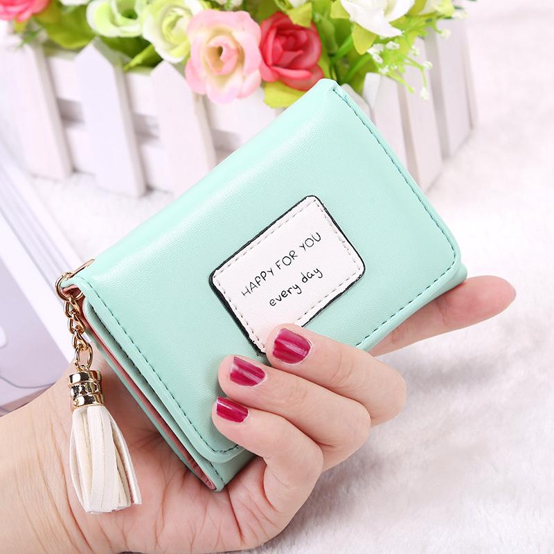 Ví nữ mini xinh xắn | bóp nữ đựng tiền ngăn gấp tiện lợi