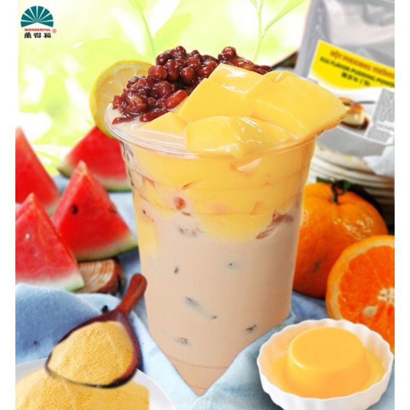 Bột Pudding Trứng Mode Đài LoanGói Nguyên 1Kg