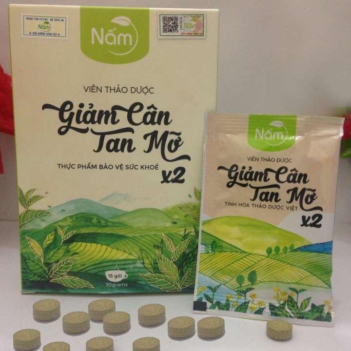 Hàng công ty - đã kiếm chứng] - viên thảo dược giảm cân tan mỡ x2