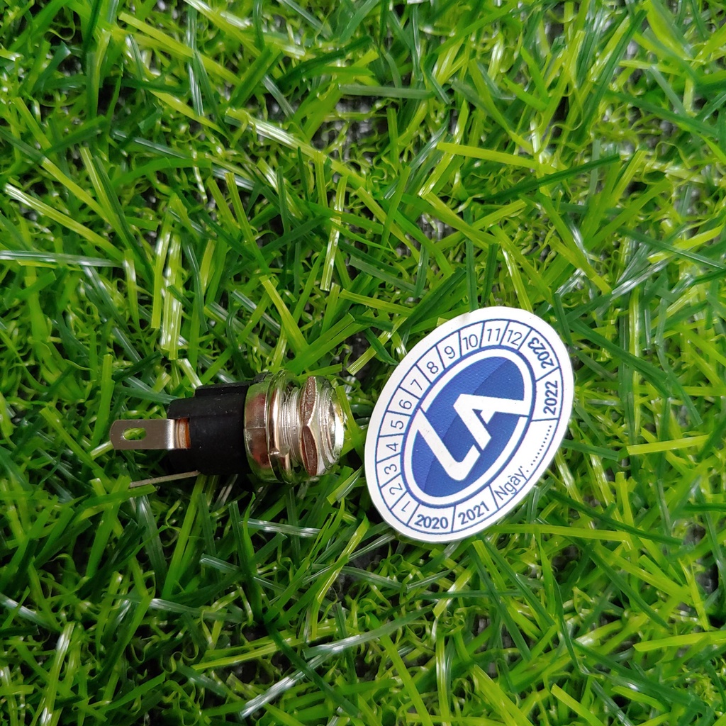 Chân jack DC đầu jack nối dây điện nguồn đực cái (giá1 cái)