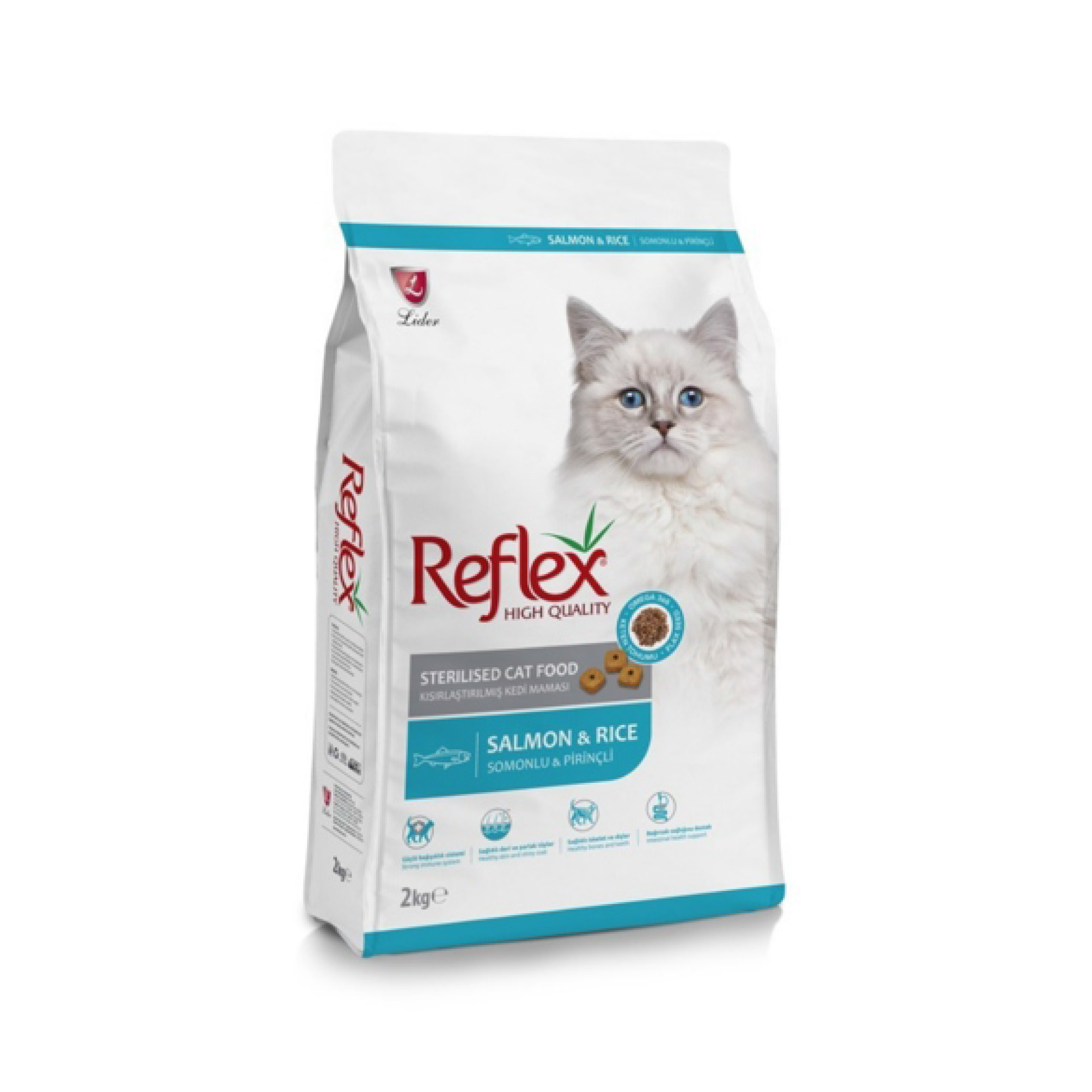 [Hoàn Tiền 10%] Hạt Reflex 2kg - thức ăn dinh dưỡng cho mèo