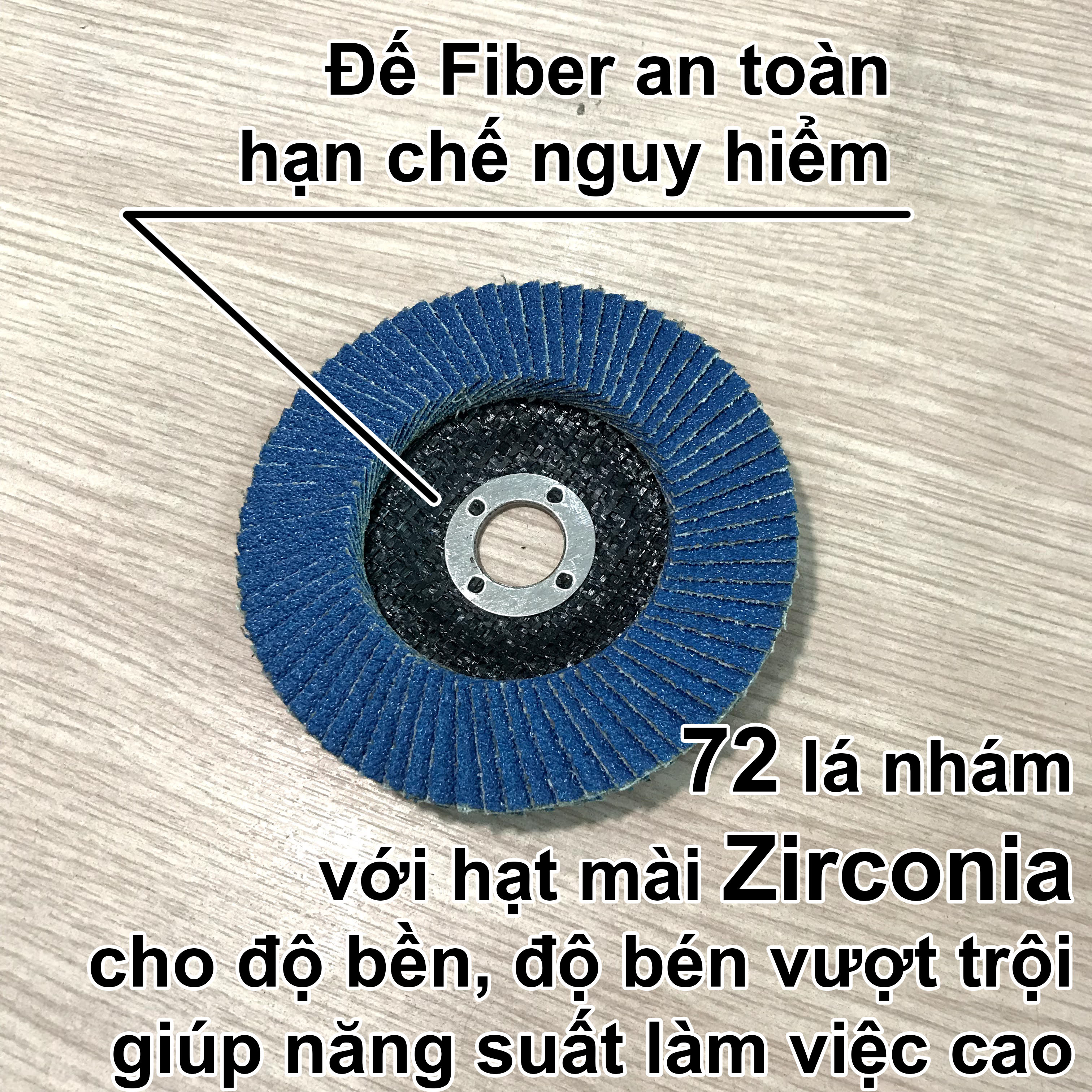 Nhám xếp cao cấp THE Flap Disc – chà Sắt và Inox