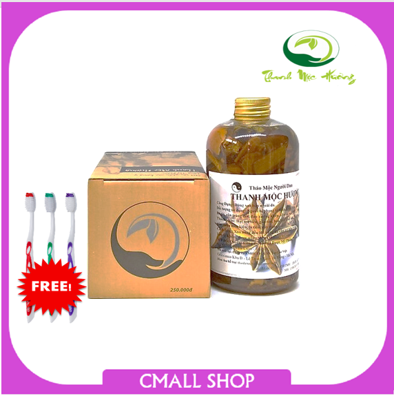 Thảo Dược Xoa Bóp Dân Tộc Dao Thanh Mộc Hương - Tặng bàn chải hàn quốc cao cấp