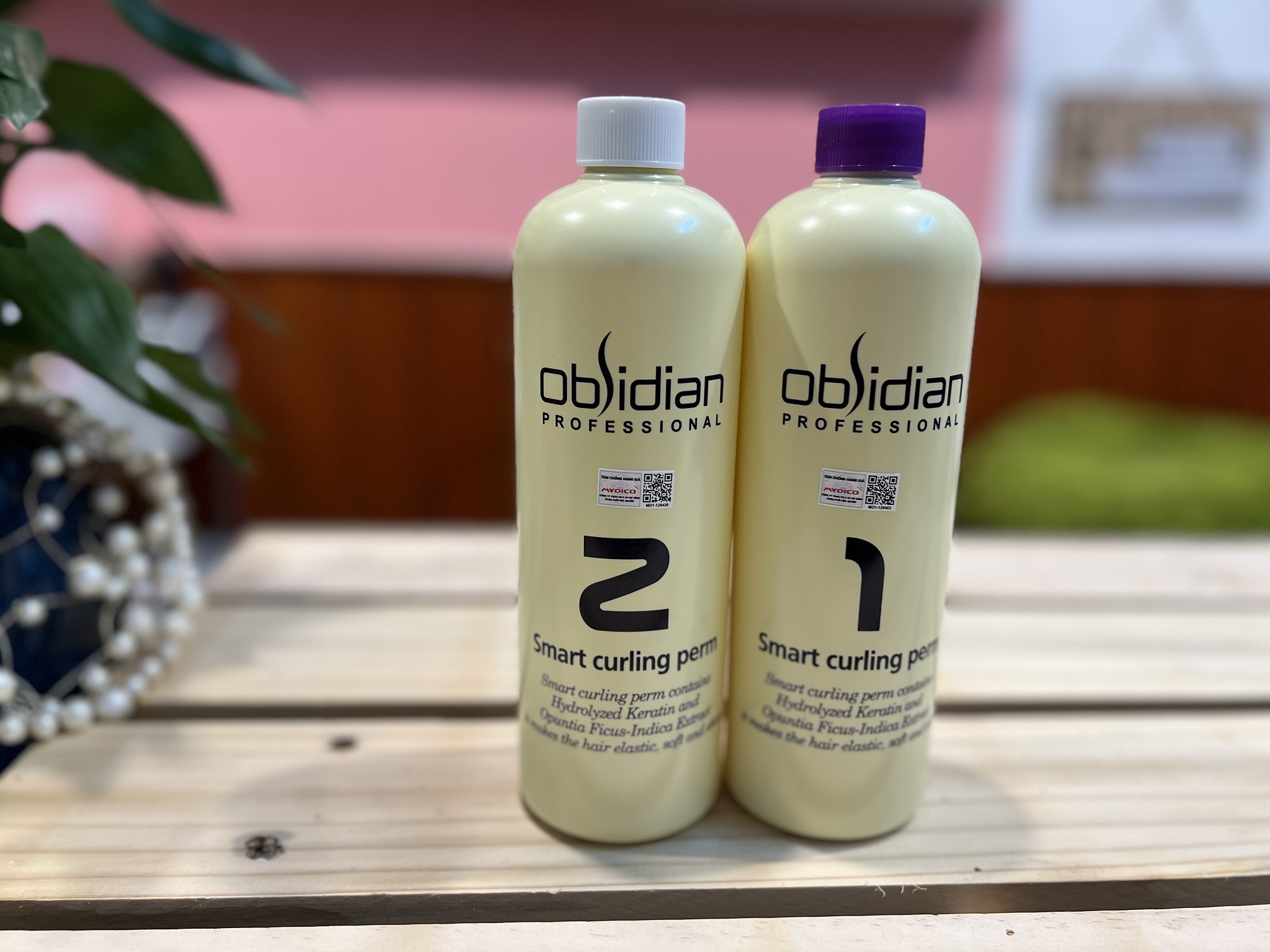 Thuốc uốn tóc 3D (Uốn nóng lạnh) Obsidian 120/500ml