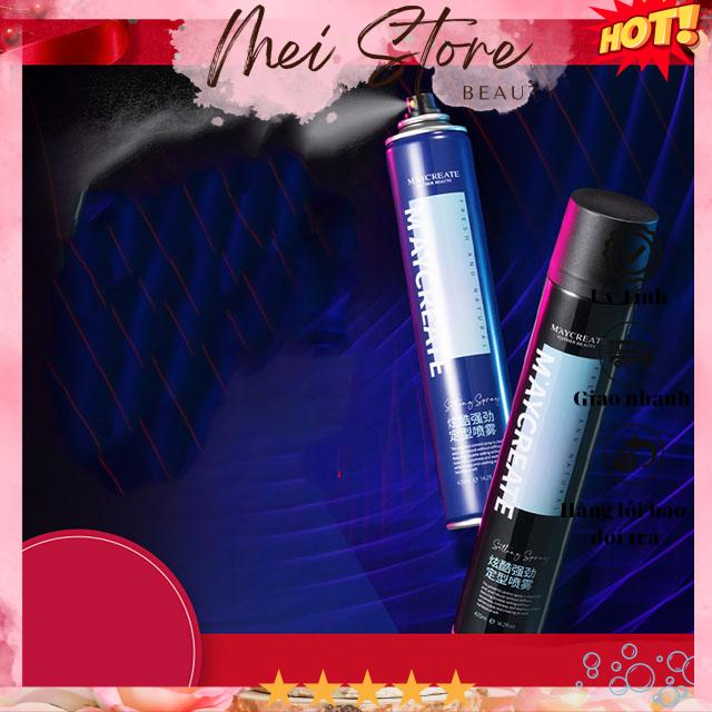 [GIẢM 5% ĐƠN 129K][HCM]Keo Xịt Tóc Maycreate Gather Beauty 420mL