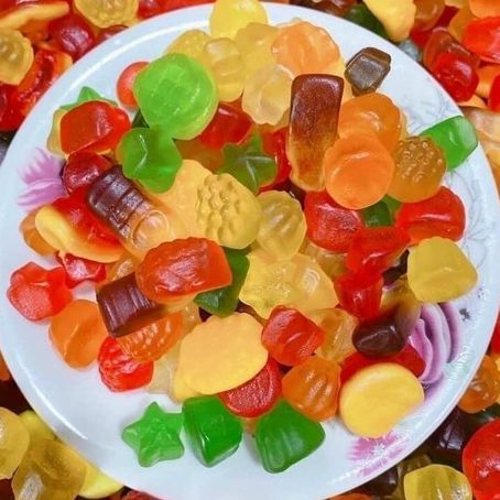 Kẹo dẻo chip chip hương trái cây (có video) {Khối lượng tịnh, không tính bao bì}
