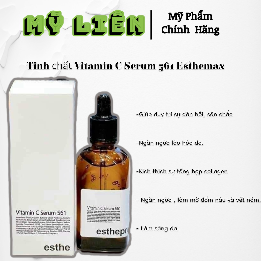 Chính hãng - serum esthepro vitamin c 561 phiên bản mới
