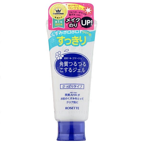Gel Tẩy Tế Bào Chết ROSETTE Cho Mọi Loại Da 120g Nhật Bản