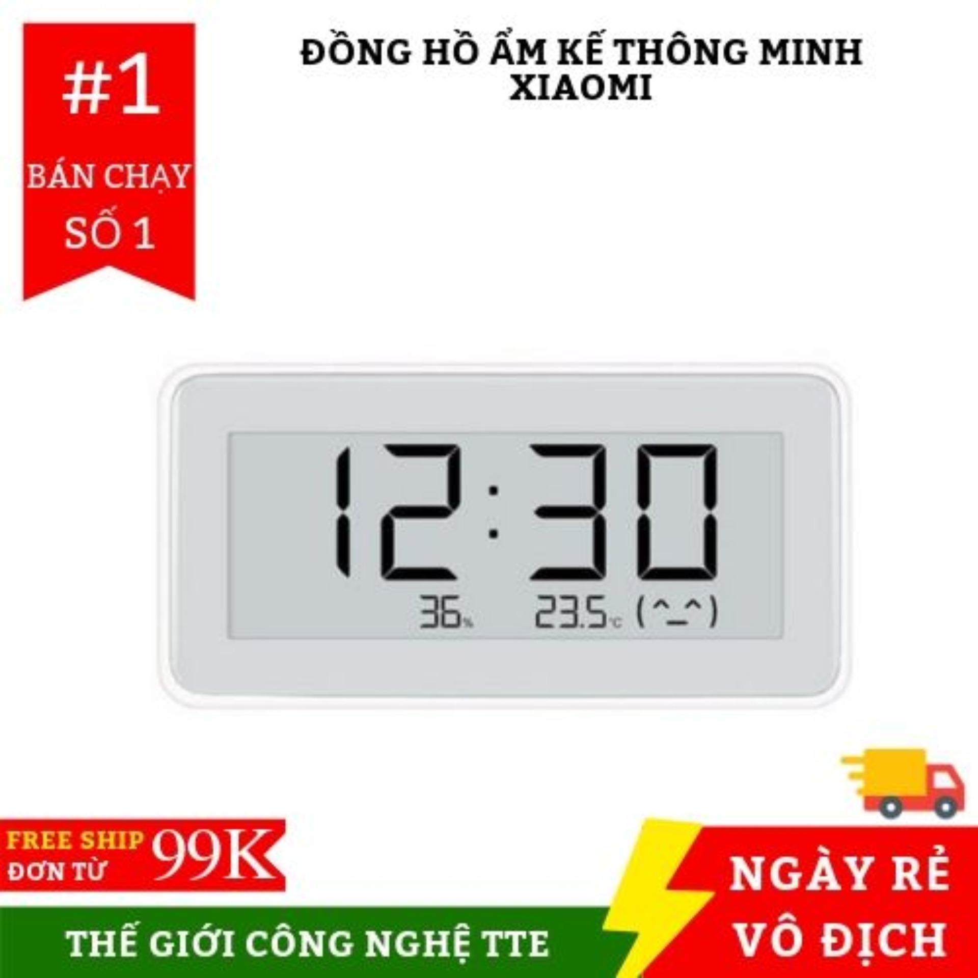 [FREESHIP MAX] [CHÍNH HÃNG XIAOMI] ĐỒNG HỒ ẨM KẾ XIAOMI THÔNG MINH