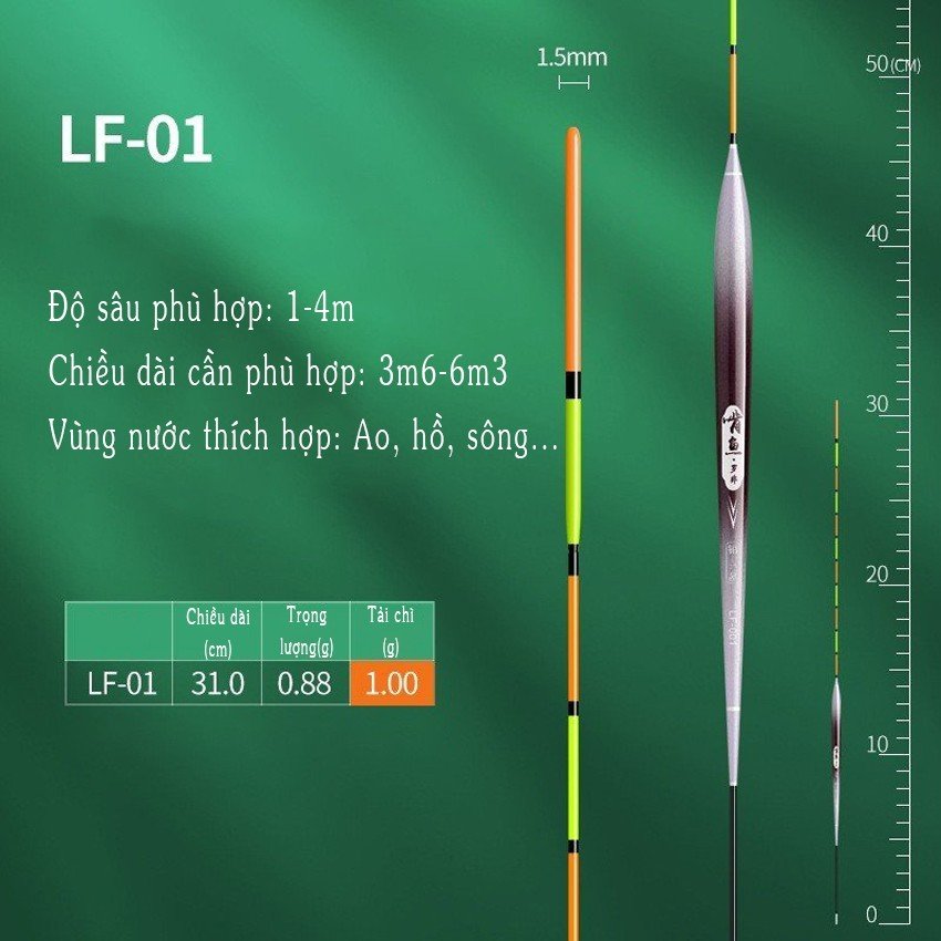 Phao Rô V2 Chuyên Câu Đài Rô Diếc Chép