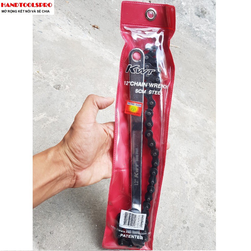12″ cảo dây xích mở 45 - 150mm kwt-300 kwt