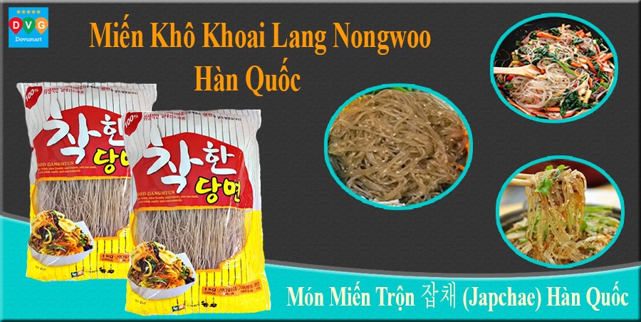 MIẾN KHÔ KHOAI LANG NONGWOO HÀN QUỐC