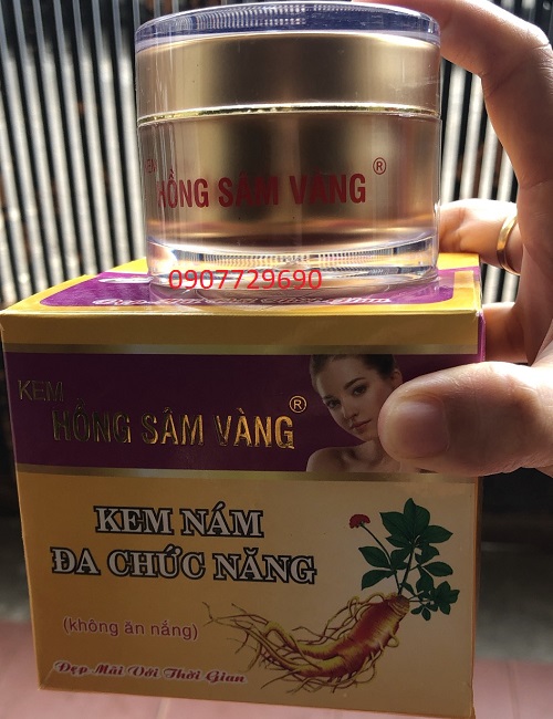 25g Hồng Sâm Vàng Kem nám đa chức năng