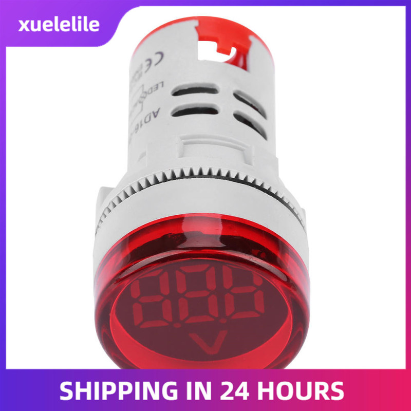 Bảng giá xuelelile Vôn kế kỹ thuật số với chỉ báo đèn led cho dòng điện xoay chiều - intl