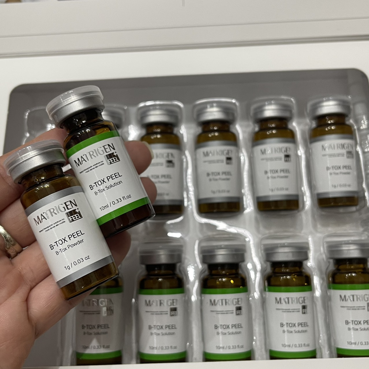 1 Cặp Tảo B-Tox 2 Màu Peel Da Sinh Học