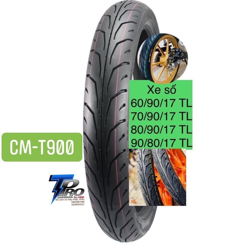 [HCM]Cặp vỏ lốp xe máy camel dunlop thái 60/90-70/90/17inch Ko dùng ruột CAMEL CMI _ cameltire