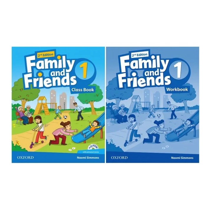 Sách Trọn bộ 2 cuốn Family and Friends 1 - 2nd Edition