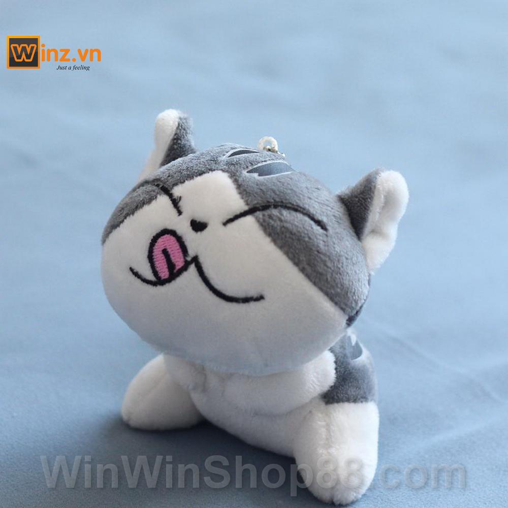 Móc khóa gấu bông mèo Chii (11 cm)
