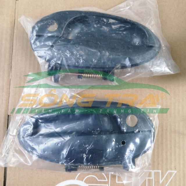 Tay mở cửa ngoài daewoo matiz 2, cửa sau bên tài, bên lái