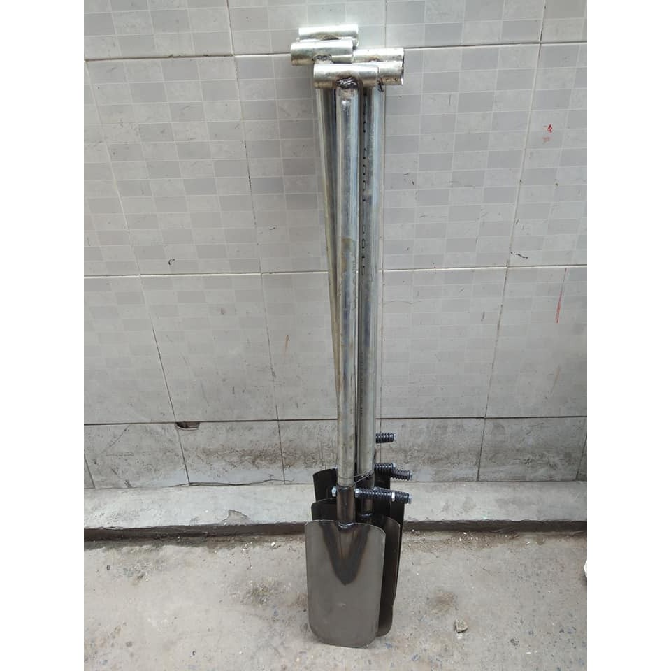 Xẻng thuổng đào đất làm vườn, xắn đất ,chuột,mương nước có bàn đạp