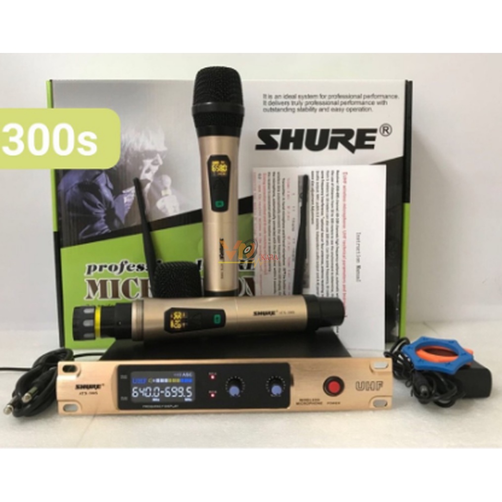 Micro không dây shure atx-300s