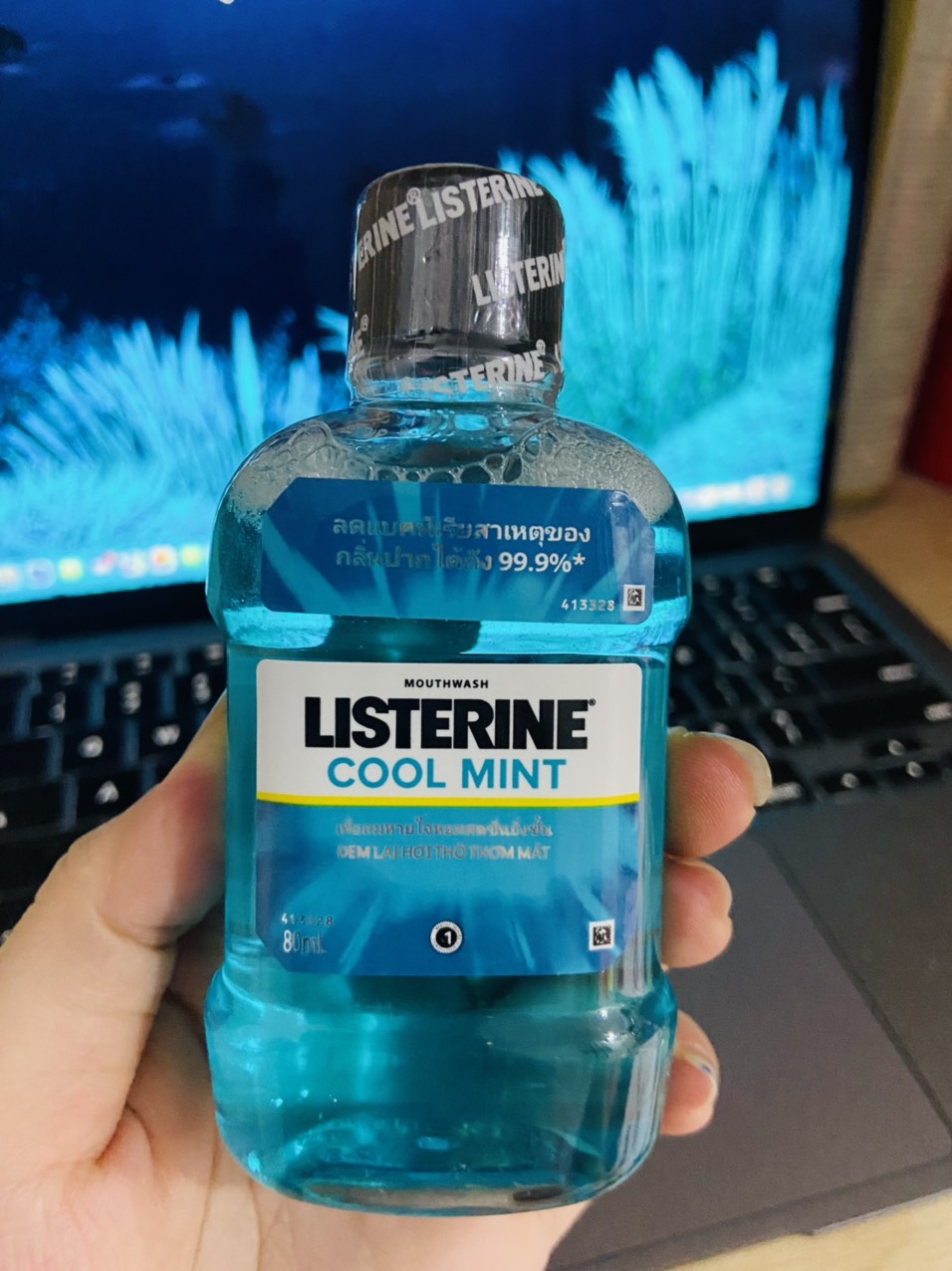 Nước Súc Miệng Listerin Cool Mint 80ml