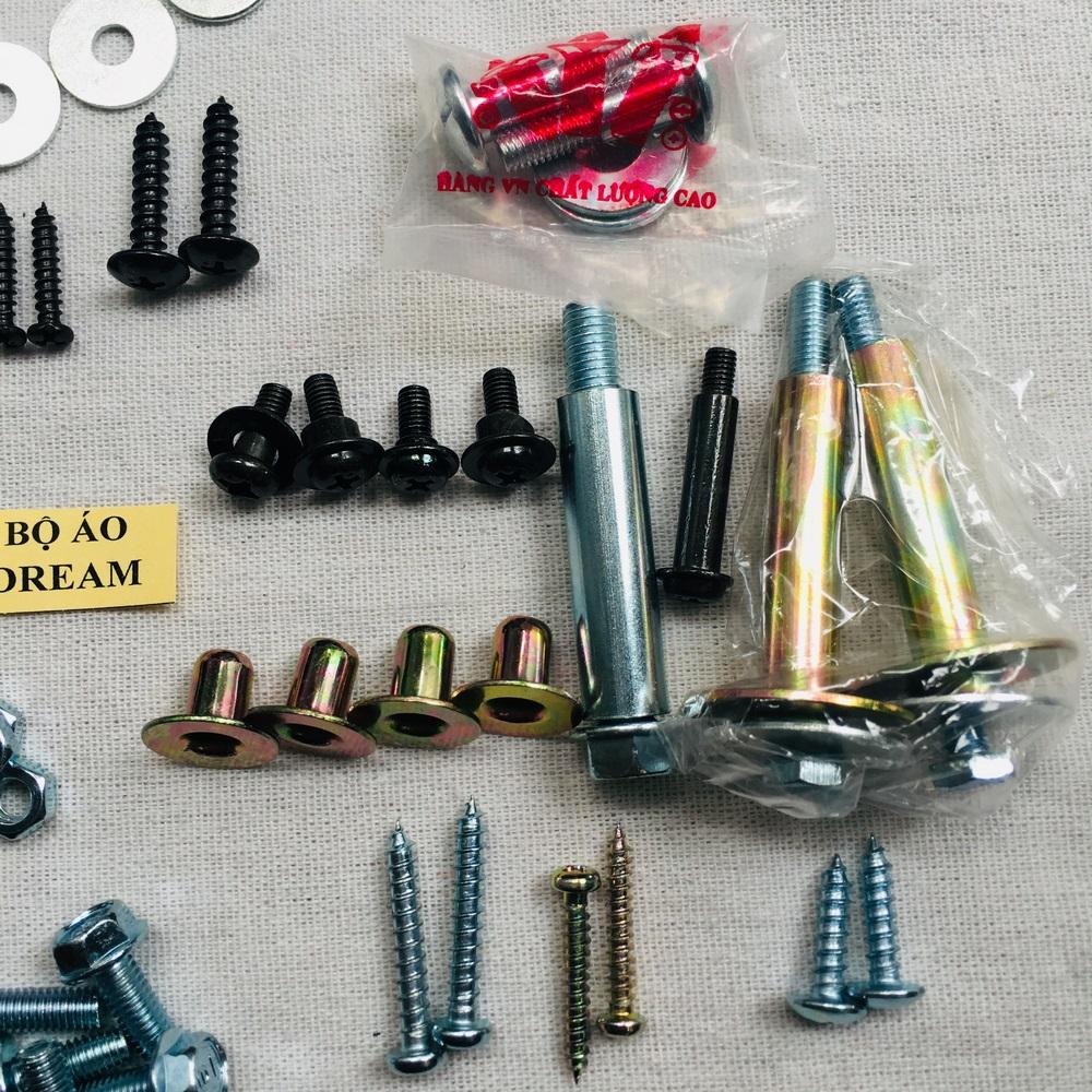 [FULL BỘ] Bộ ốc dàn áo, ốc xe máy gắn xe máy DREAM