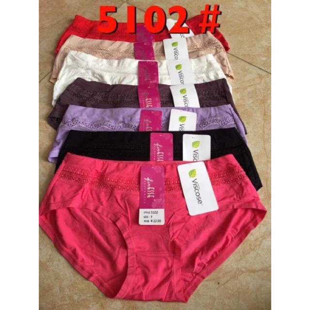 Combo 12 chiếc quần chíp cotton siêu mát dịu