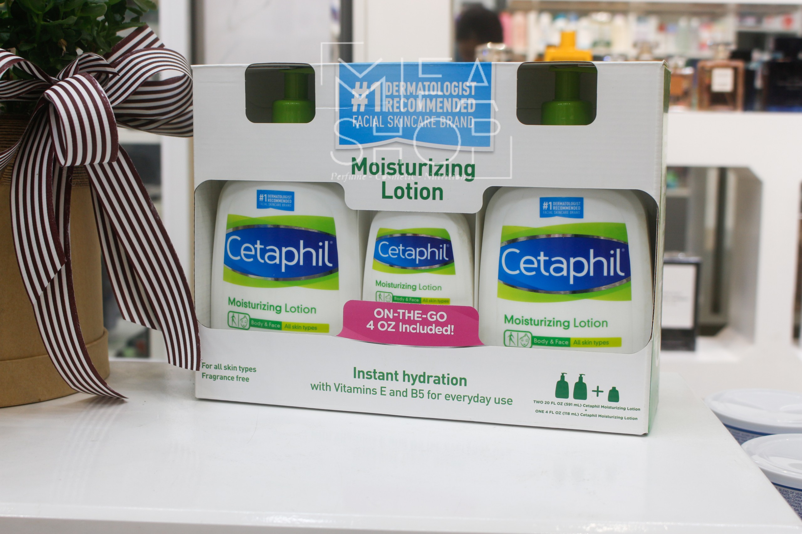 Bộ dưỡng thể cetaphil 2x 591ml mini 118ml