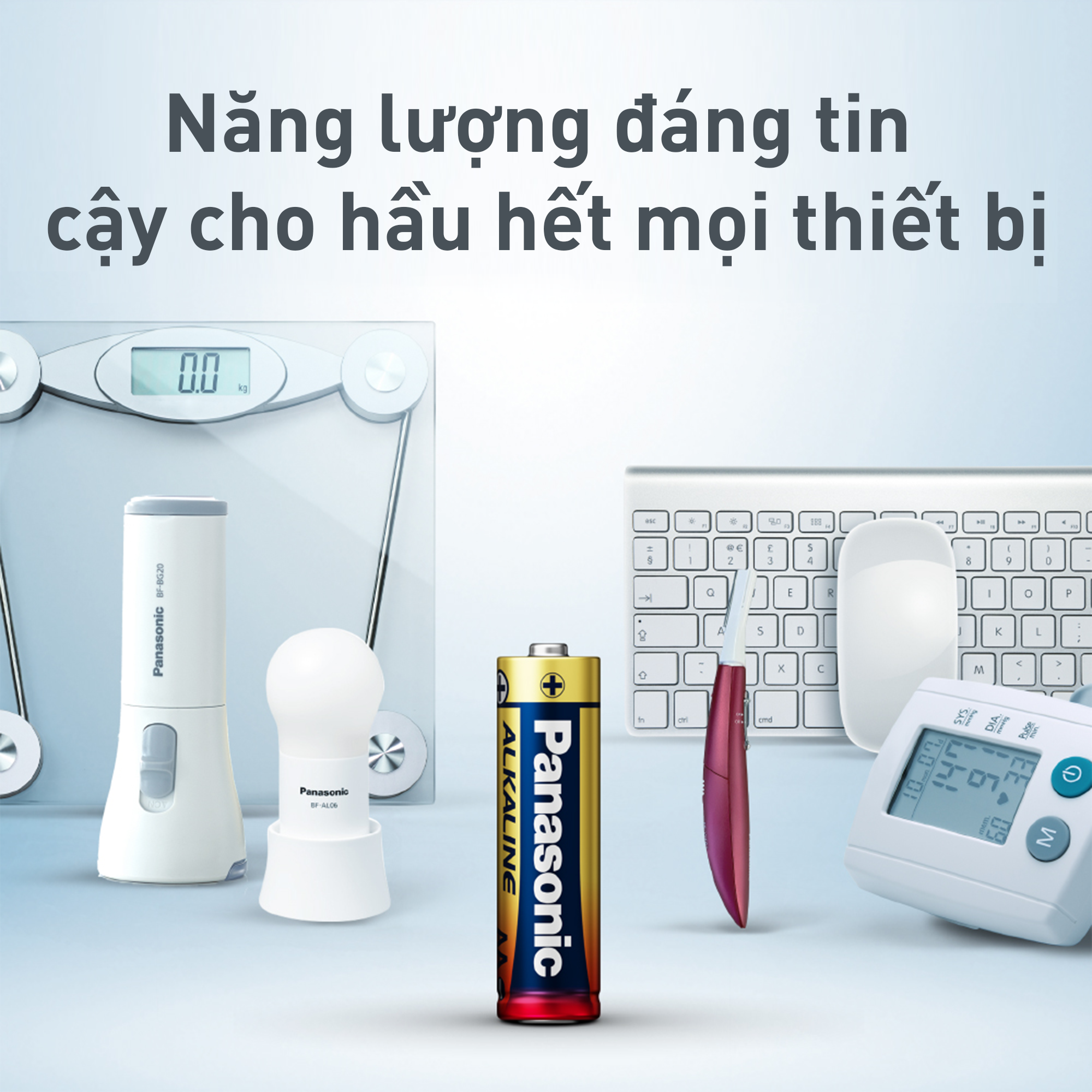 Vỉ 2 viên Pin Panasonic Alkaline AA LR6T/2B-V – Hàng Chính Hãng
