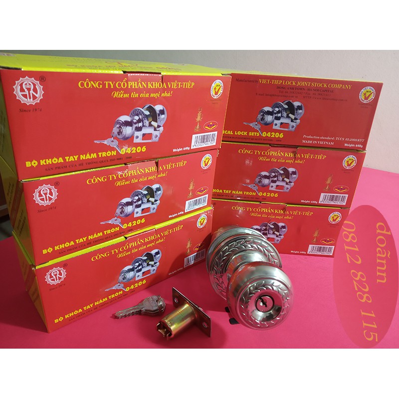 Khóa đấm cửa Việt Tiệp