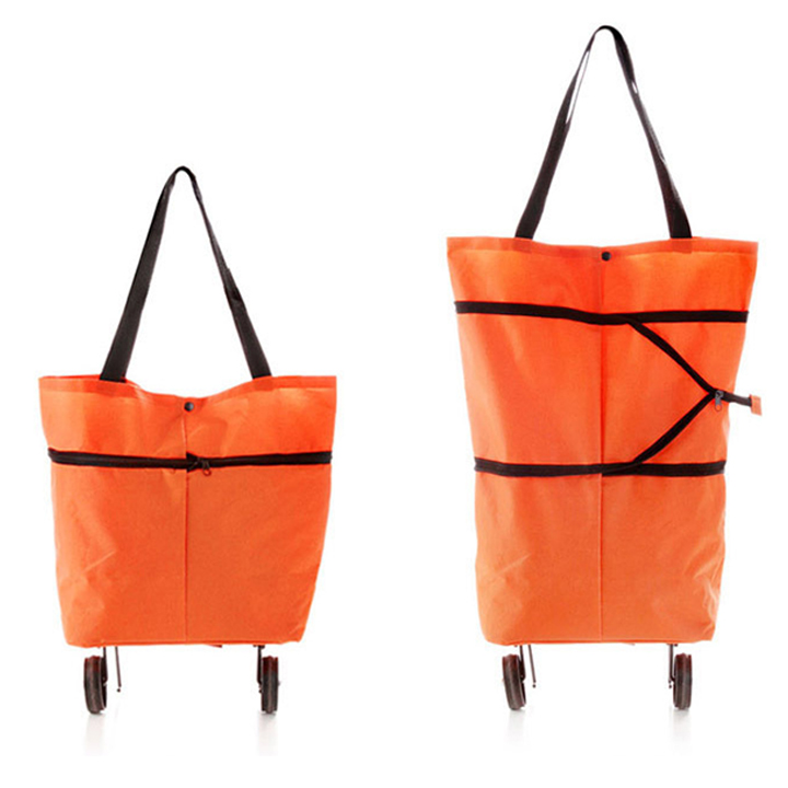 [Hàng tặng không bán - HB Gift] Xe đẩy đi chợ tiện lợi