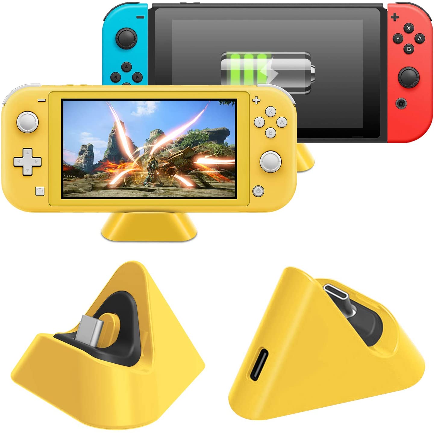 [HCM]Dock Sạc Mini Cho Máy Game Nintendo Switch Lite - KCD