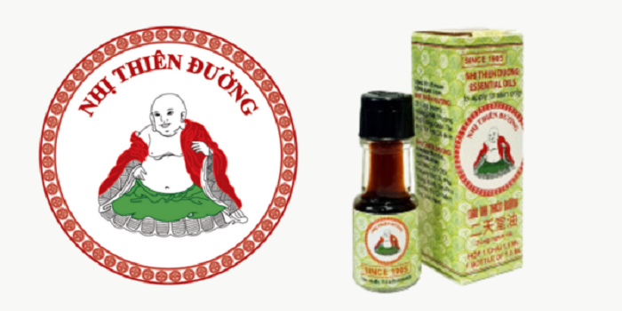 [COMBO 5 CHAI] Dầu Gió Nhị Thiên Đường - Chai 1,5ml