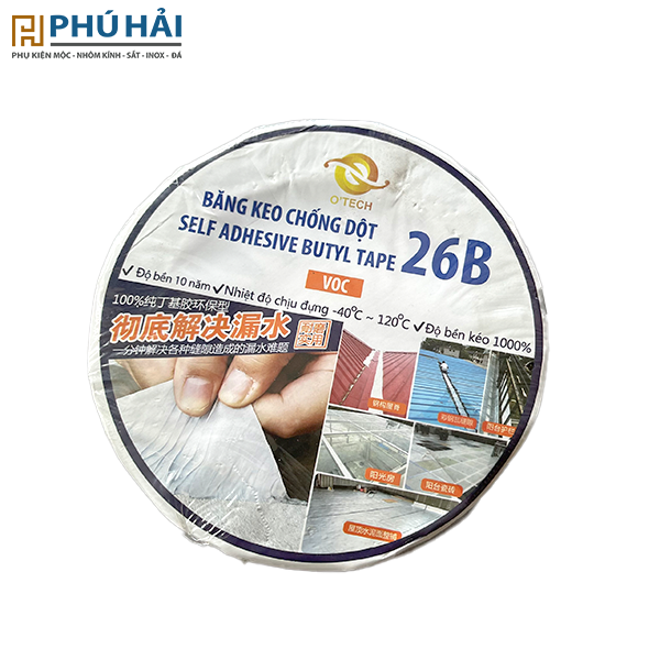 Băng keo chống dột 10cm