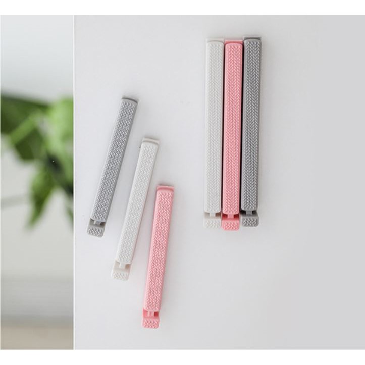[3-5/8 Hoàn Tiền 25%] - Set 2 kẹp miệng túi thực phẩm có nam châm dán note tủ lạnh KNSTORE