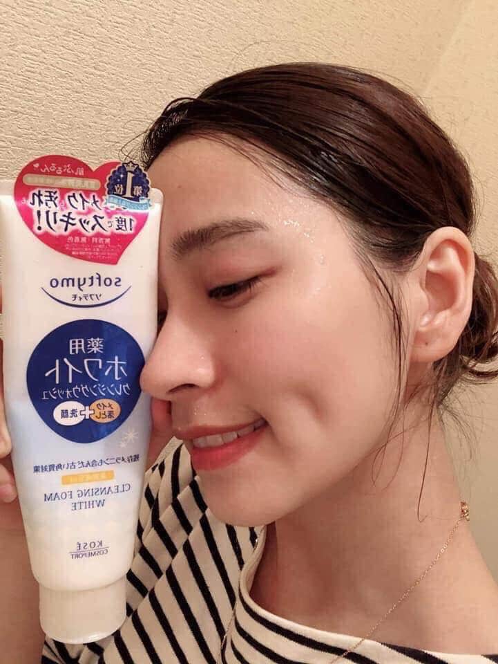 Sữa rửa mặt Kose Softymo nội địa Nhật