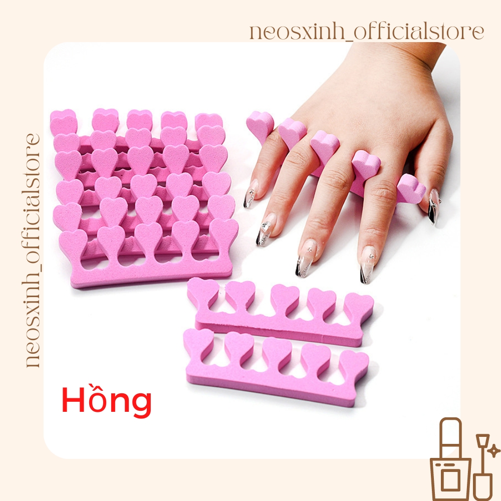 Kẹp Xốp Tách Móng Tay Móng Chân - Neosxinh Nails