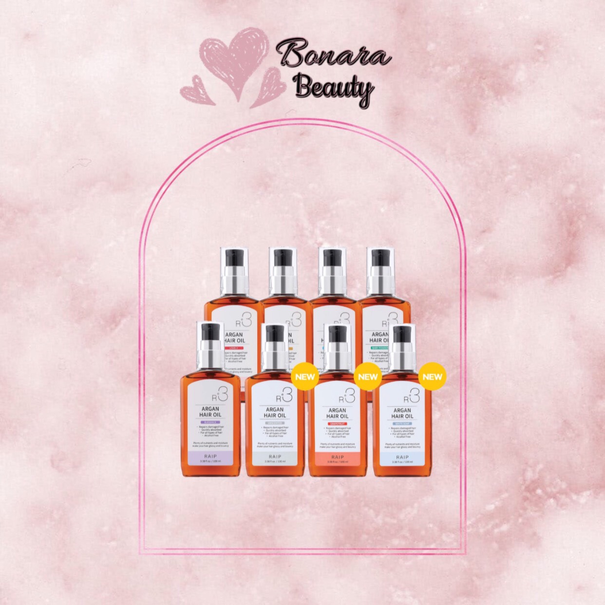Tinh Dầu Dưỡng Tóc Raip R3 Argan Hair Oil 100Ml đủ màu