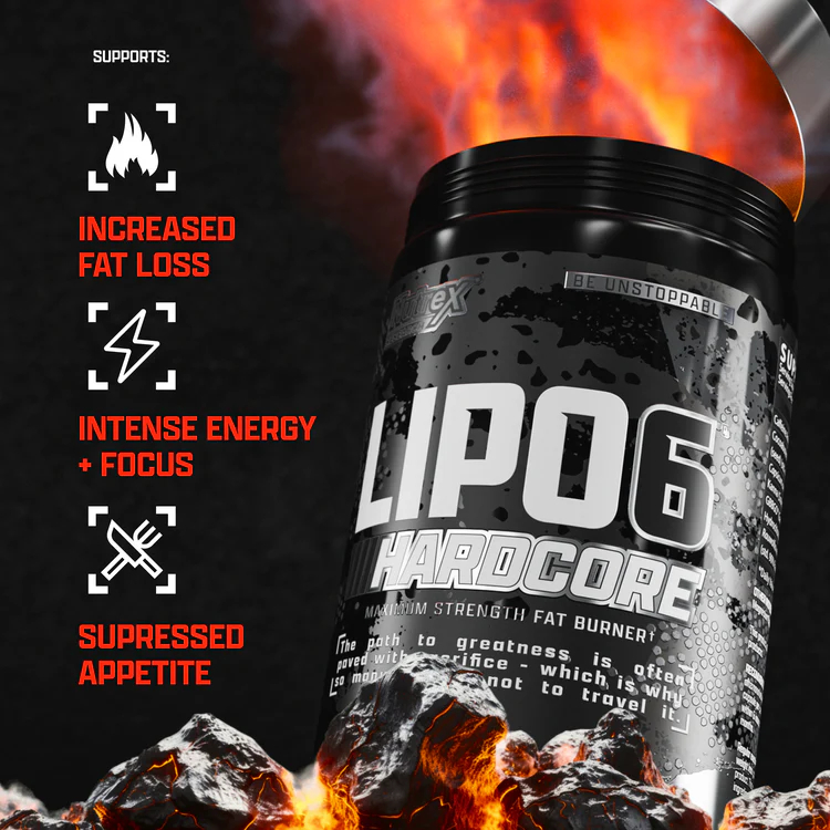 [HCM]Viên Giảm Cân Mạnh Nutrex Lipo 6 Hardcore 60 Viên