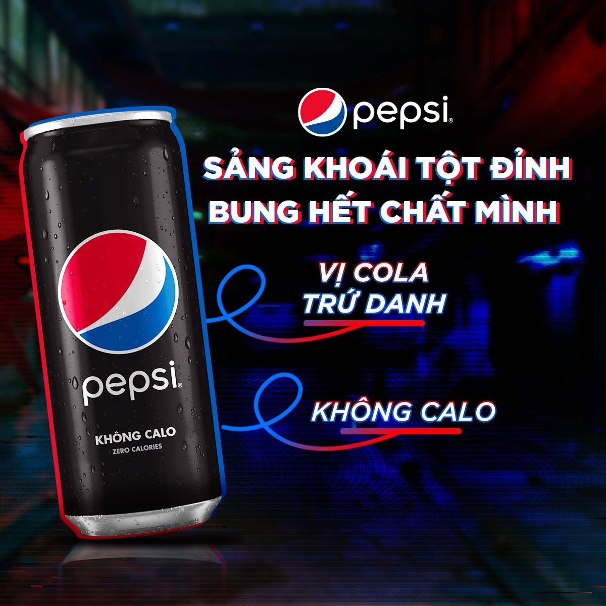 Combo 2 Thùng 24 Lon Pepsi Không Calo (320ml/lon)