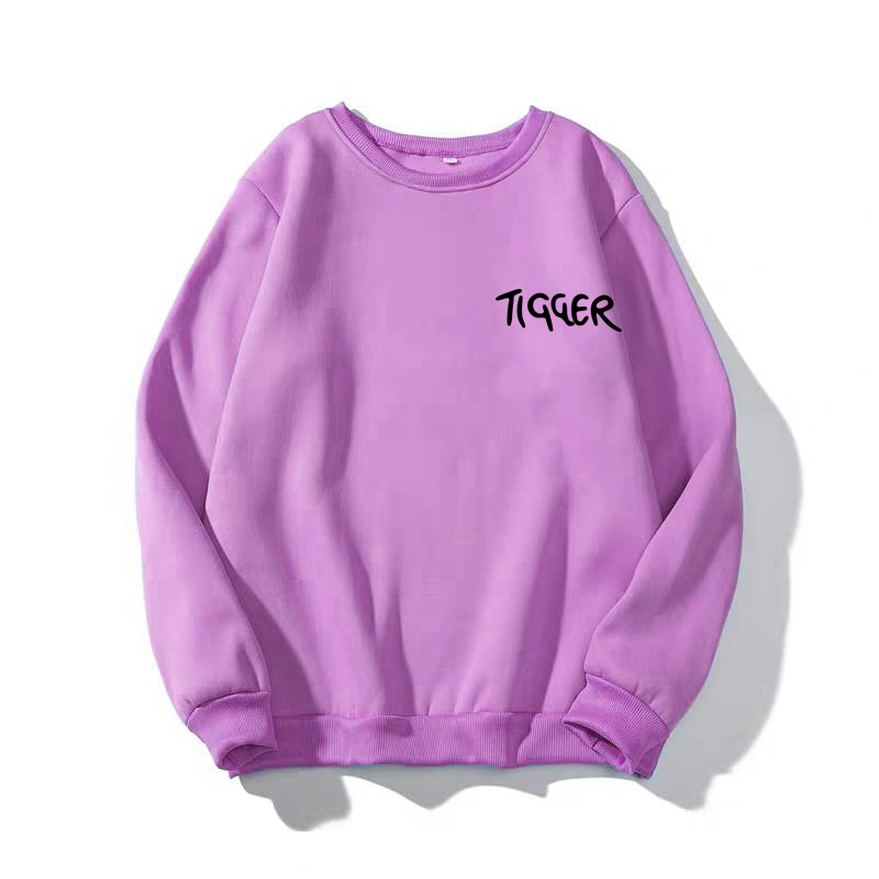 ÁO SWEATER UNISEX IN TIGGER (NHIỀU MÀU)