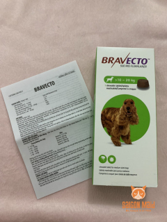 HCMViên nhai hương vị thịt dành cho cún của bạn- Bravecto 10-20kg thumbnail