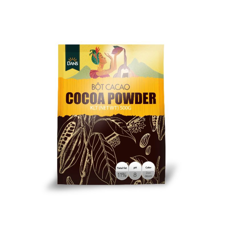 Bột Cacao Favorich Dans - Gói 500g