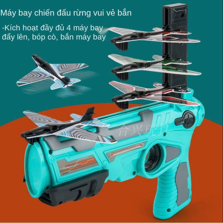 Đồ chơi phóng máy bay 4 tầng