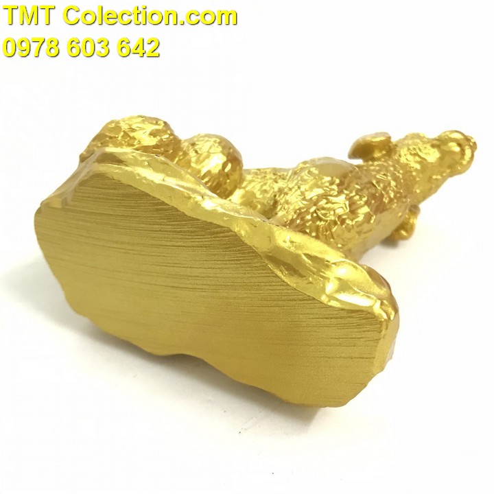 [HCM]Tượng Con Chó Vàng Màu vàng - SP005238