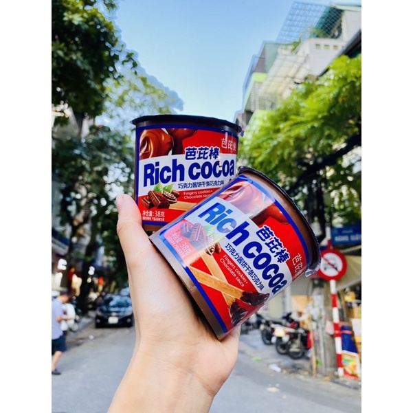 Combo 6 Hộp bánh Quy Chấm Socola RichCocoa