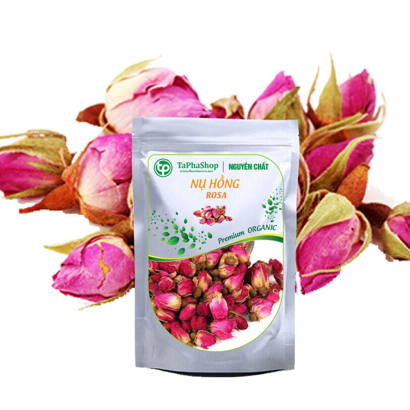 Nụ hoa hồng khô 100g, trà nụ hồng sấy khô - tấn phát