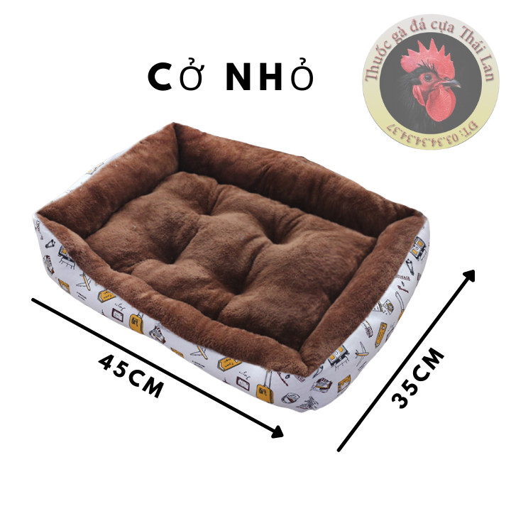 nệm ngủ dành cho chó mèo ( bao êm ) ( sản khoái )