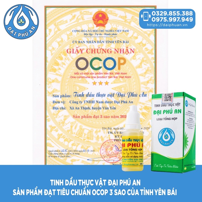 Tinh Dầu Thực Vật Đại Phú An